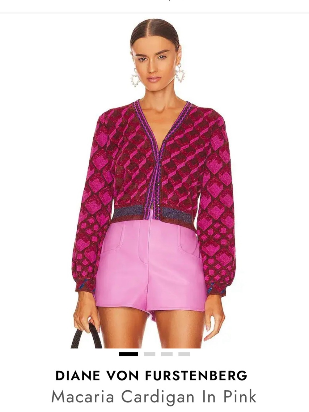 DIANE VON FURSTENBERG MACIA CARDIGAN
SZ SMALL
